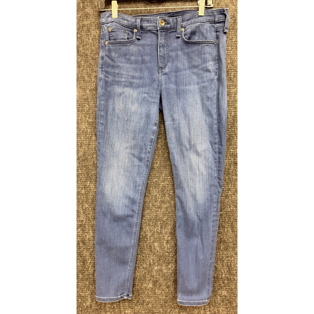 Rag & Bone CATE Mid Rise Ankle Skinny Jeans in Dahlia Wash Sz 29